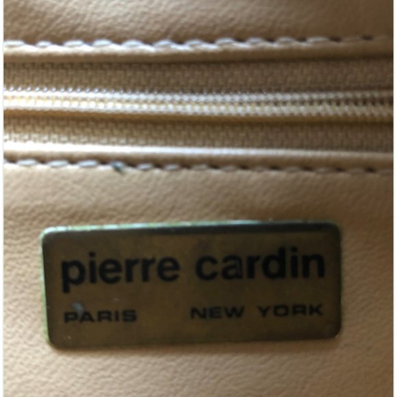 Vintage PIERRE CARDIN Signature Logo Canvas Shoulder Bag - Picture 5 of 5